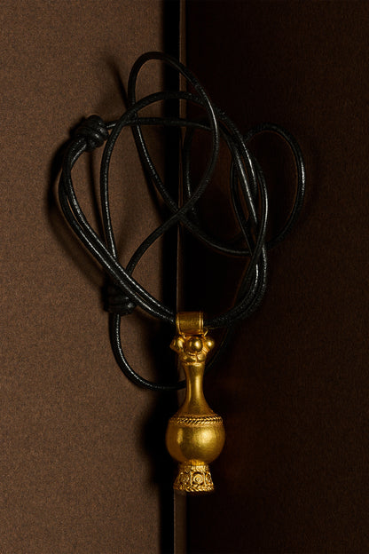 Mini Poporo Leather Necklace