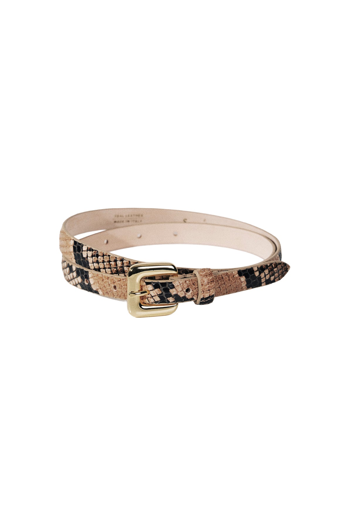 Mara Snake Gold Belt