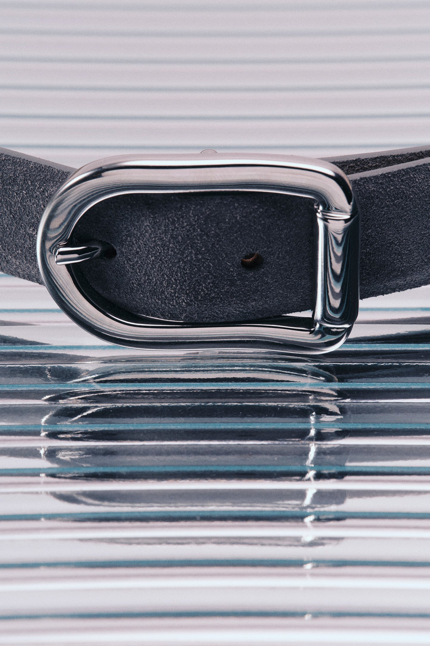 Mija Suede Silver Belt
