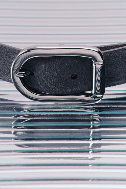 Mija Suede Silver Belt