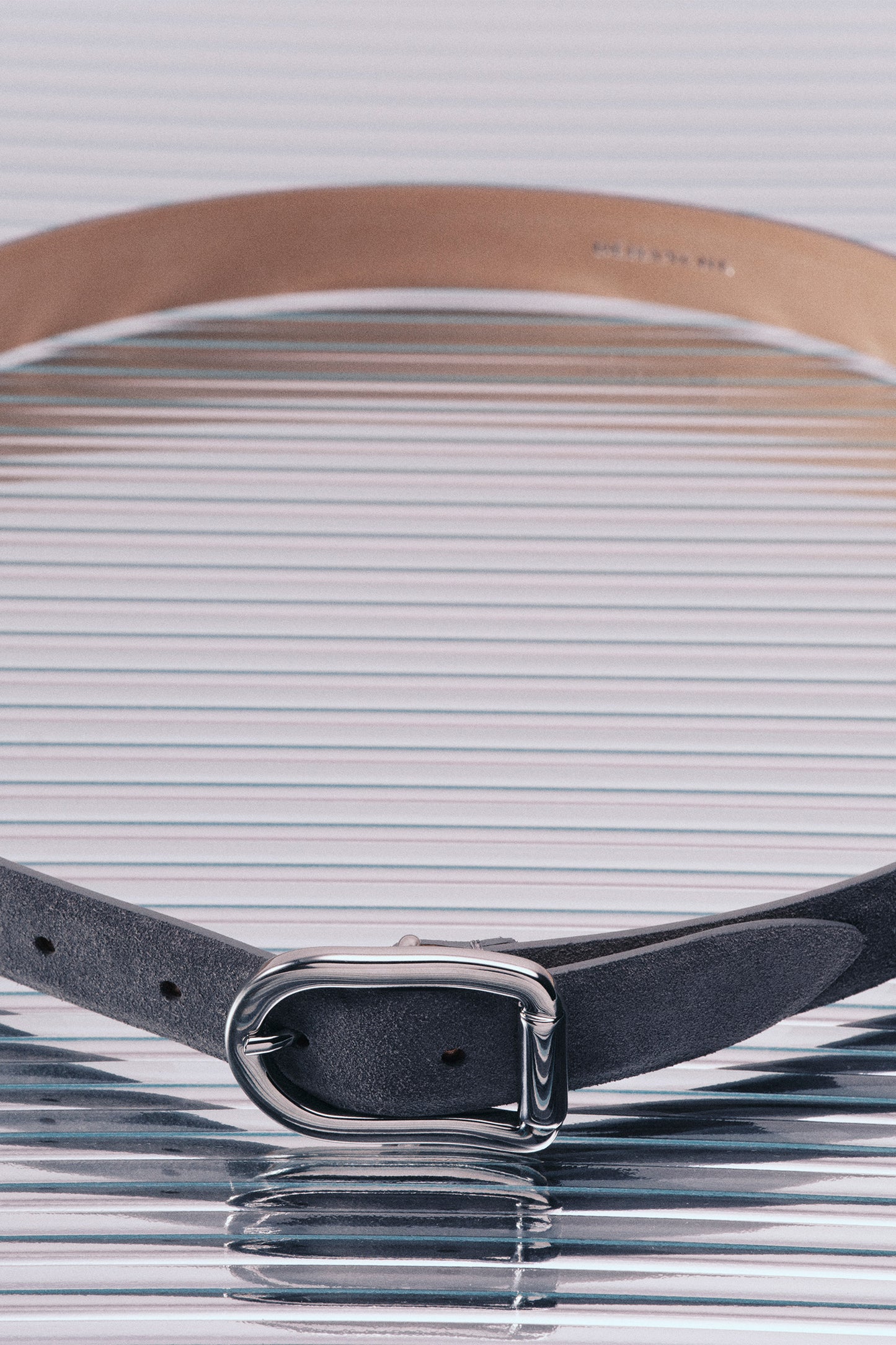 Mija Suede Silver Belt