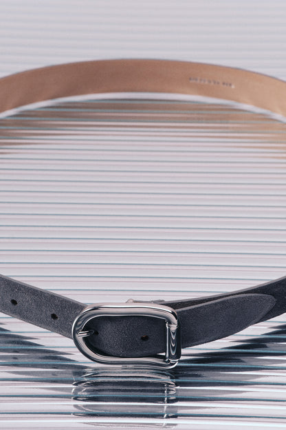 Mija Suede Silver Belt