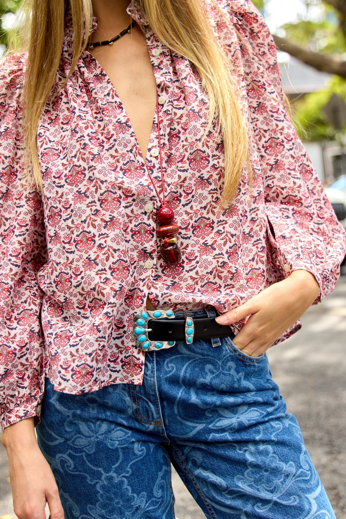 Statement Turquoise Belt