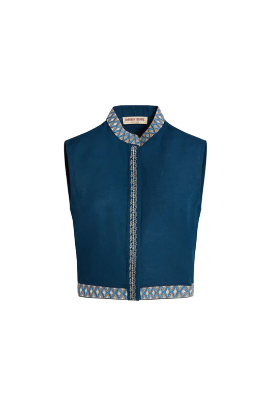Andorra Ballerina Embroidery Top