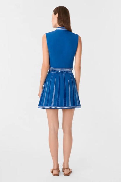 Andorra Celestial Embroidery Top