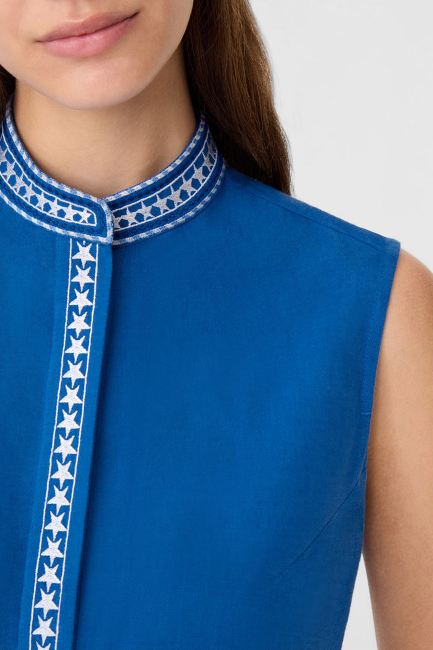 Andorra Celestial Embroidery Top