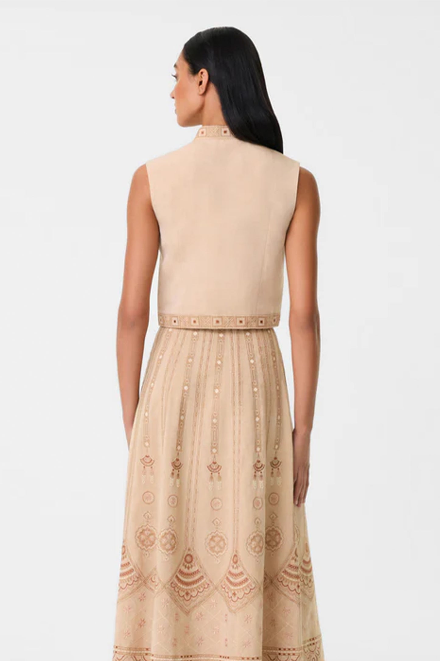 Andorra Meridiana Embroidery Top