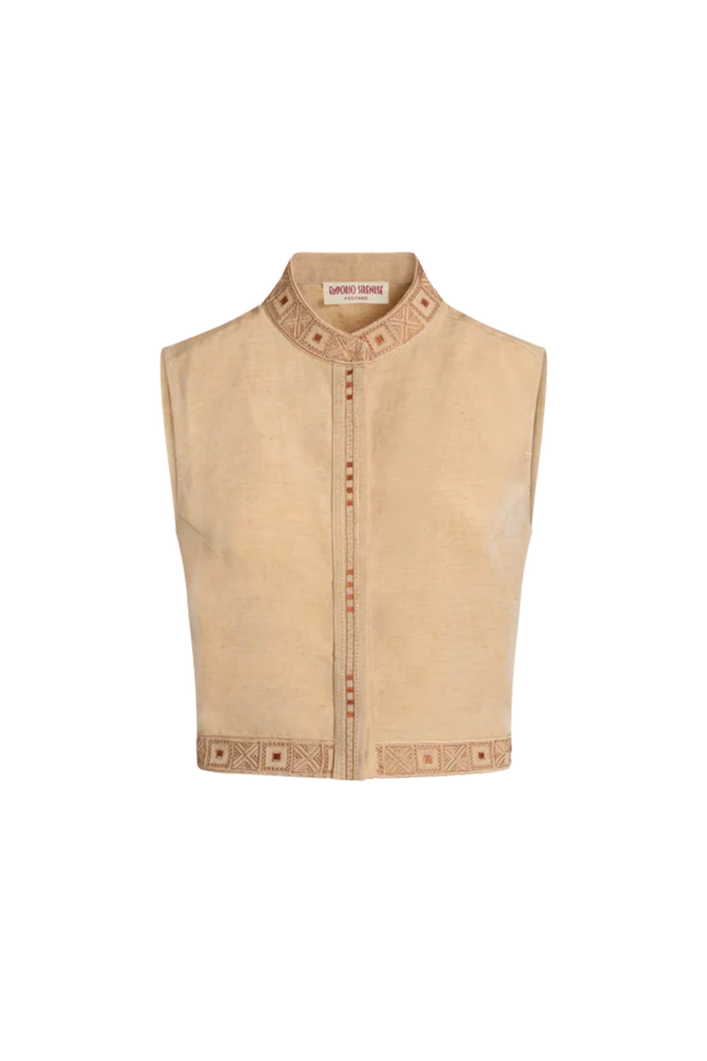 Andorra Meridiana Embroidery Top