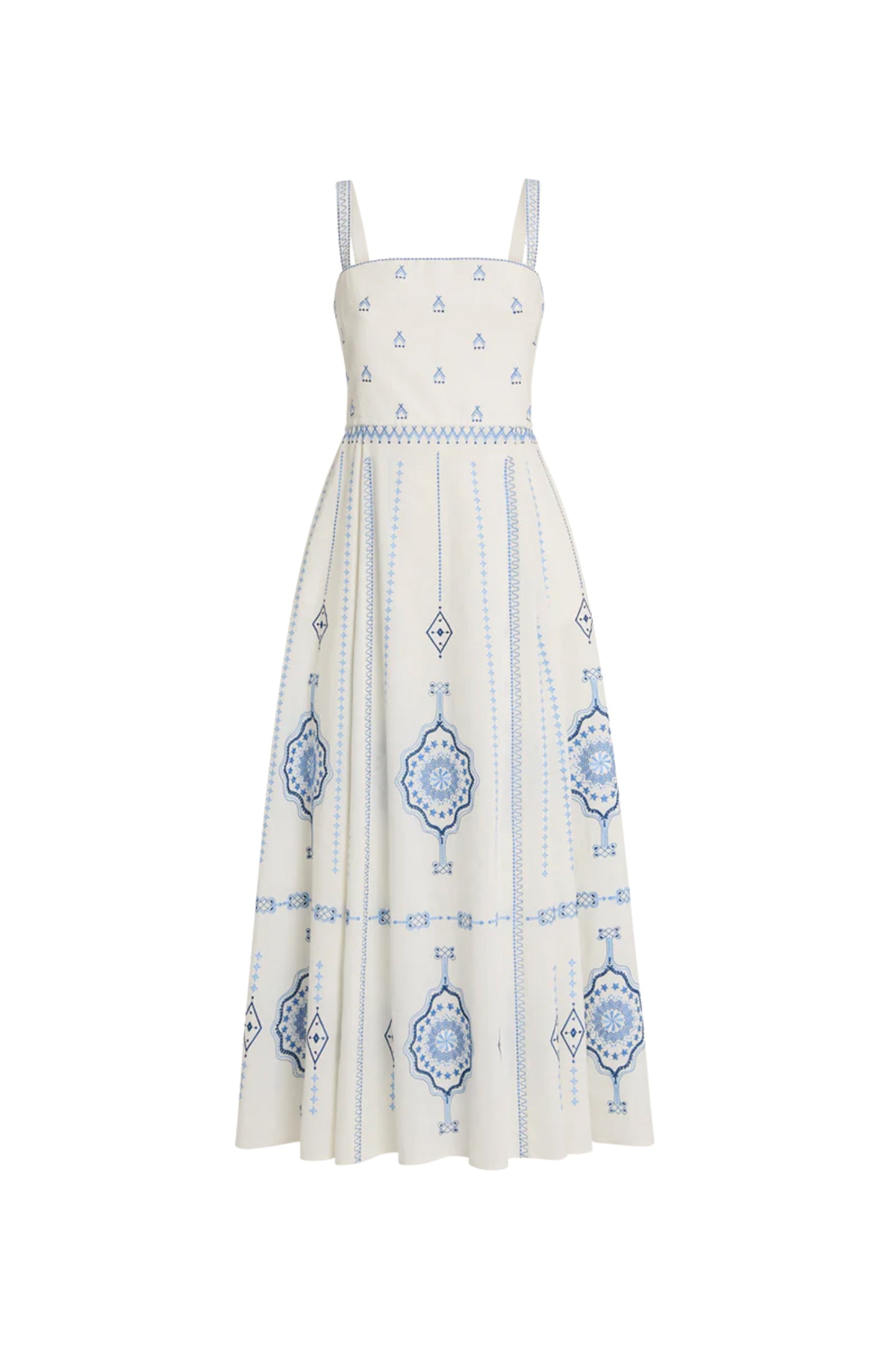 Aneeda Celestial Embroidery Dress