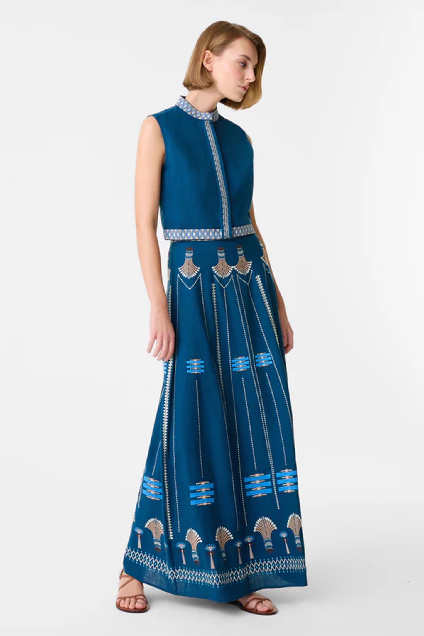 Camille Ballerina Embroidery Skirt