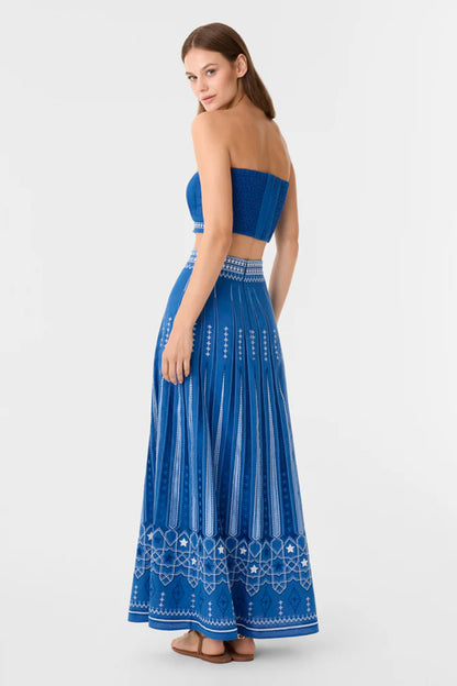 Camille Celestial Full Embroidery Skirt