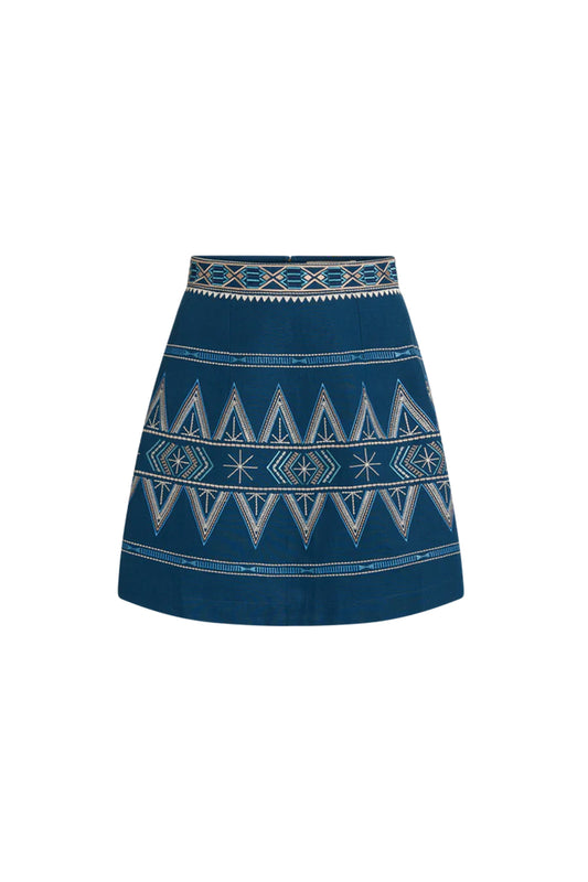 Giuliana Ballerina Embroidery Skirt