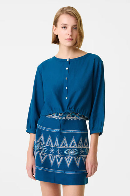 New Jinny Ballerina Embroidery Top