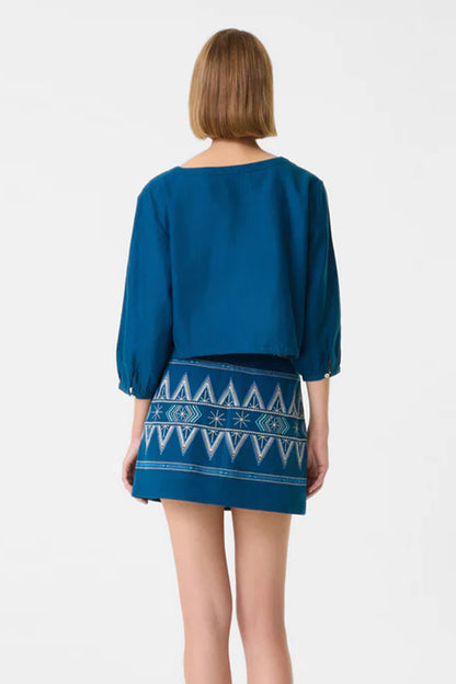 New Jinny Ballerina Embroidery Top