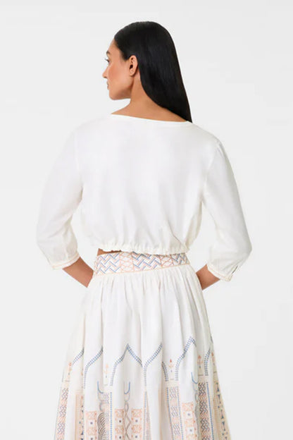 New Jinny Lace Embroidered Top