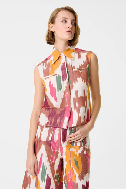 Ylenia Watercolour Top