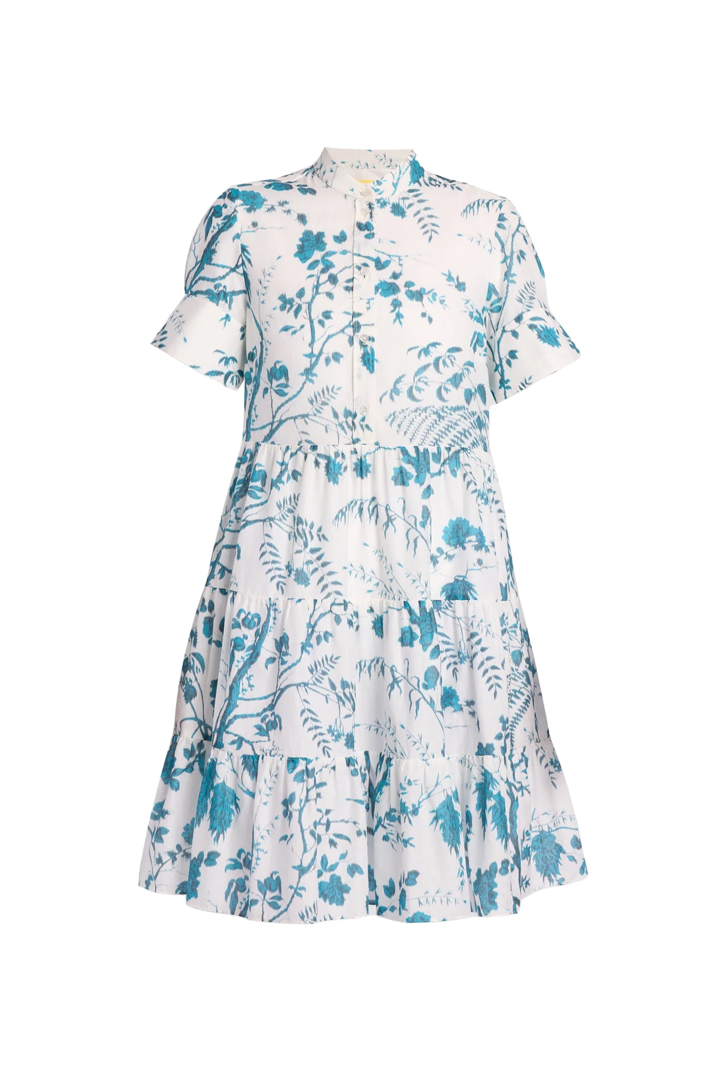 Botanical Tiered Short Dress