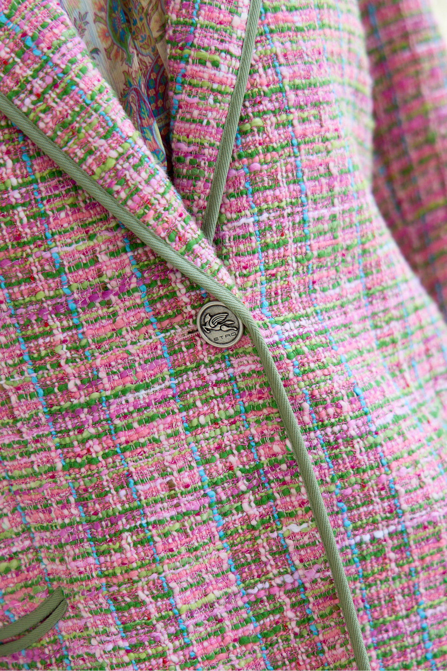 Fitted Jacket with Trim