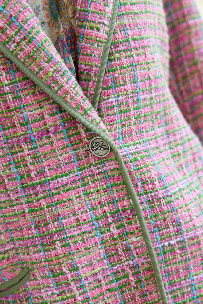 Fitted Jacket with Trim