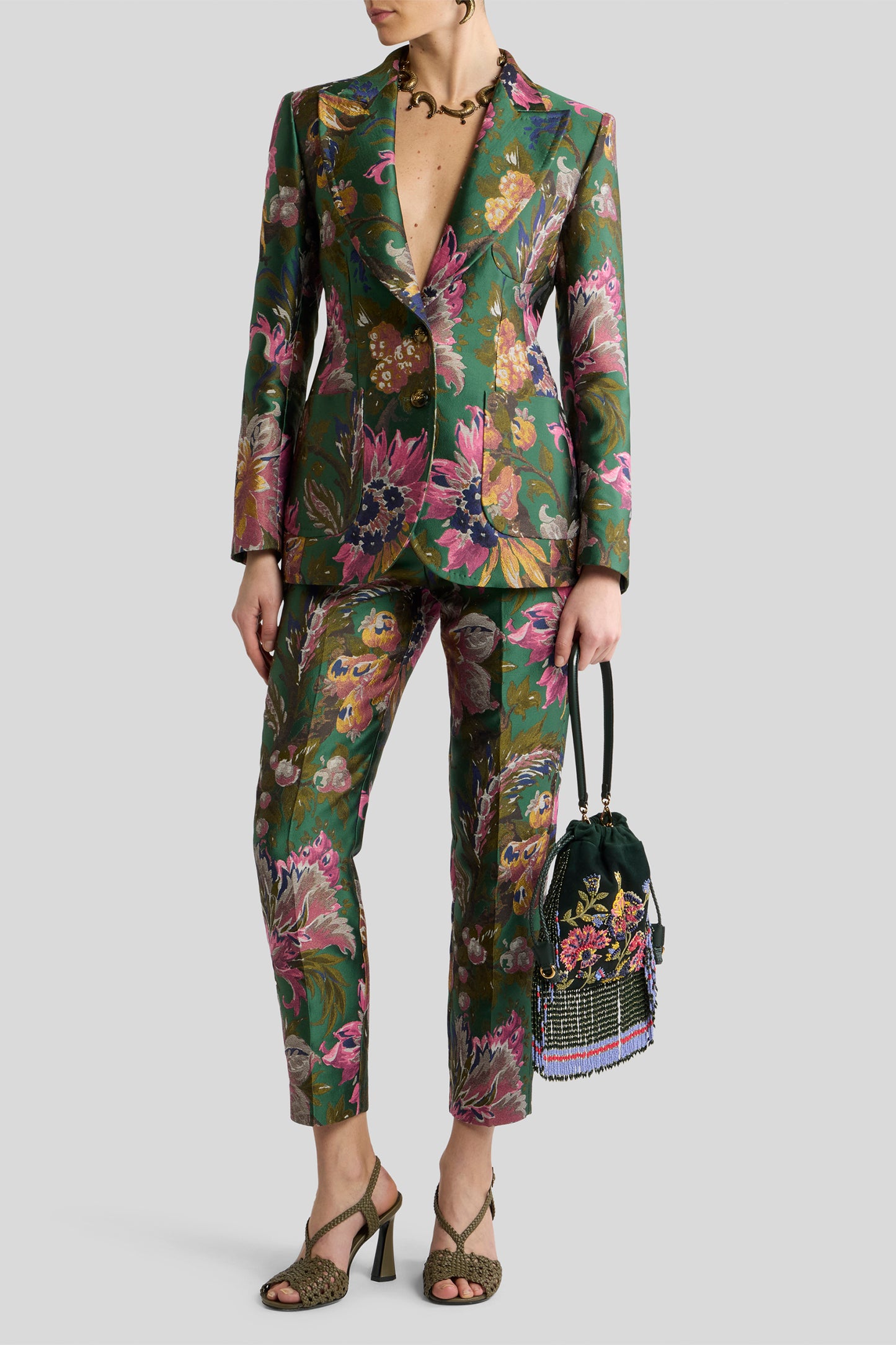 Floral Print Trouser