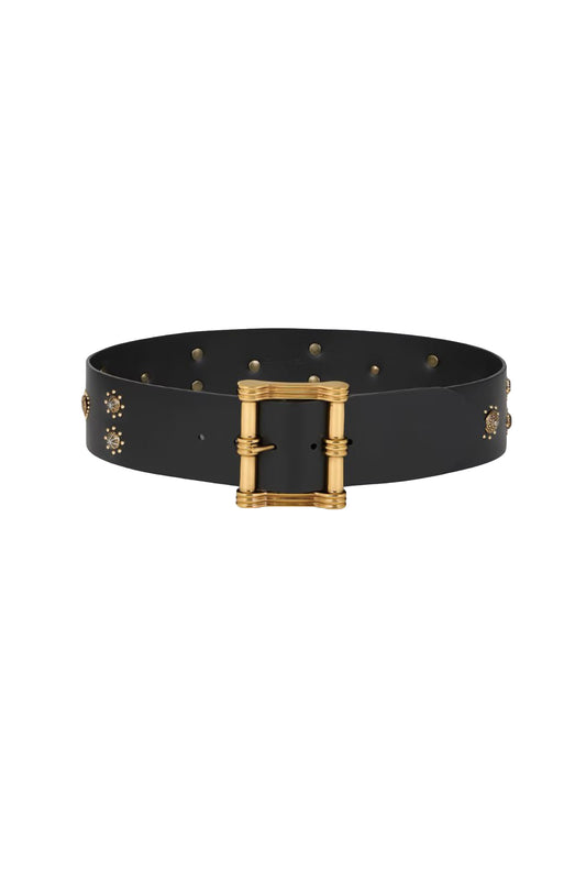 Leather Studs Belt