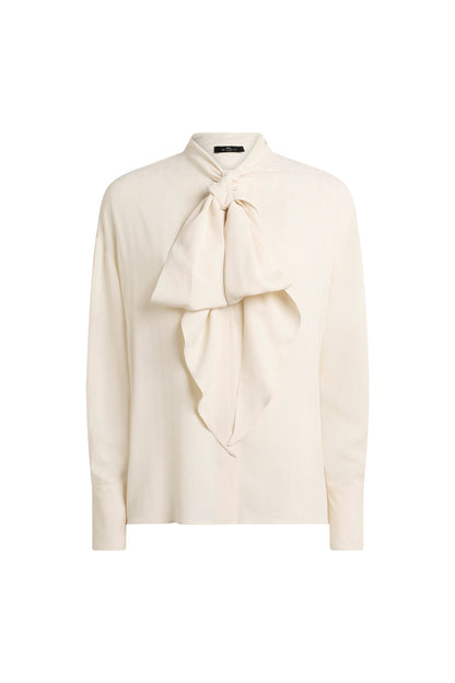 Neck Tie Blouse