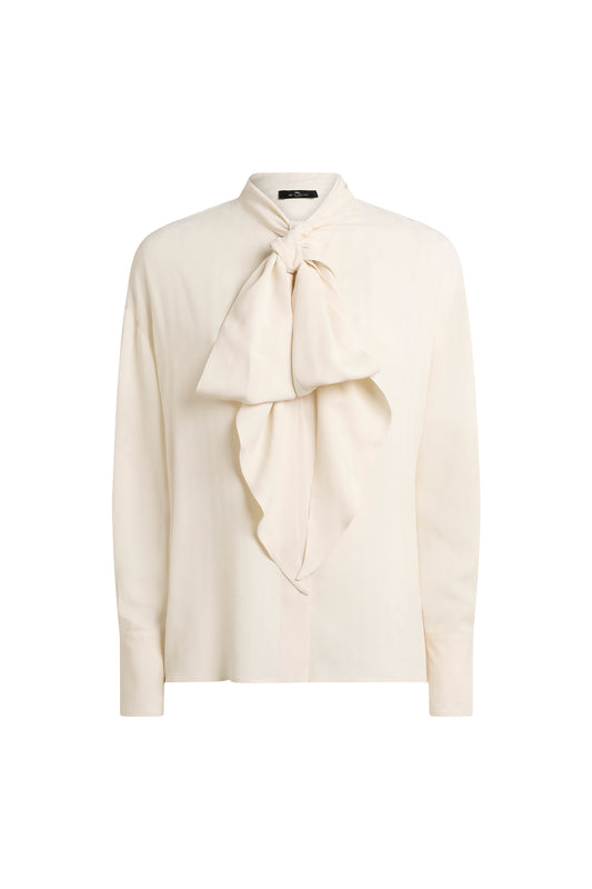Neck Tie Blouse