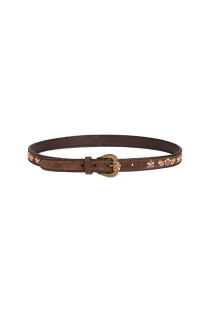 Paisley Embroidered Belt
