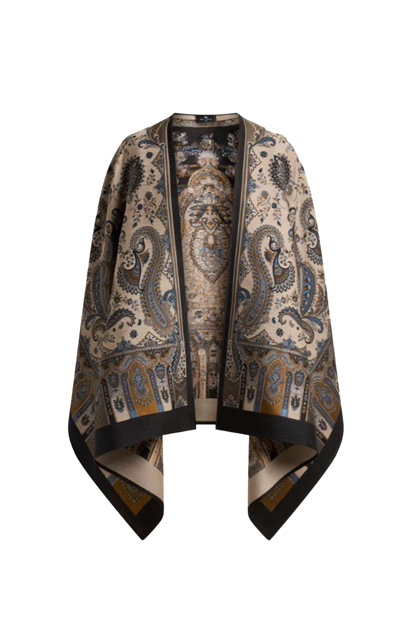 Paisley Print Cape