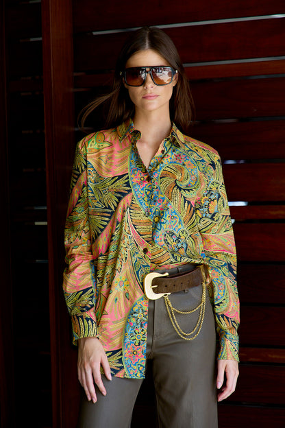 Regular Button Up Shirt