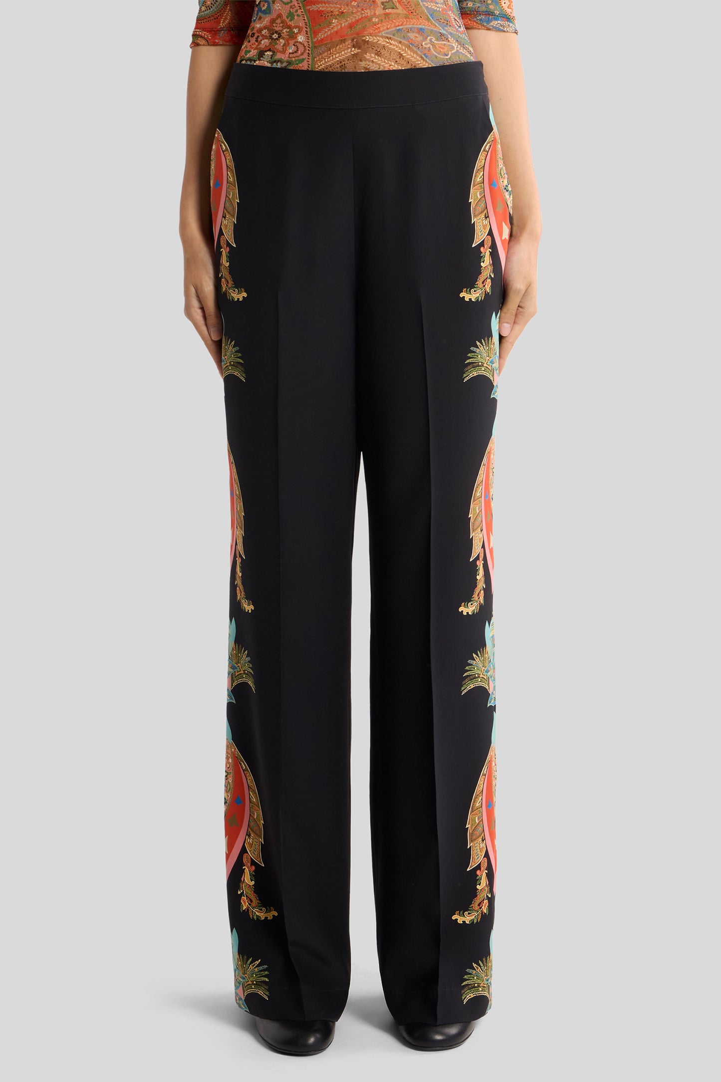 Straight Leg Trousers