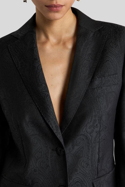 Tone on Tone Jacquard Jacket