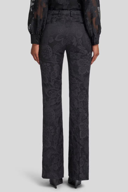 Tone on Tone Jacquard Trouser