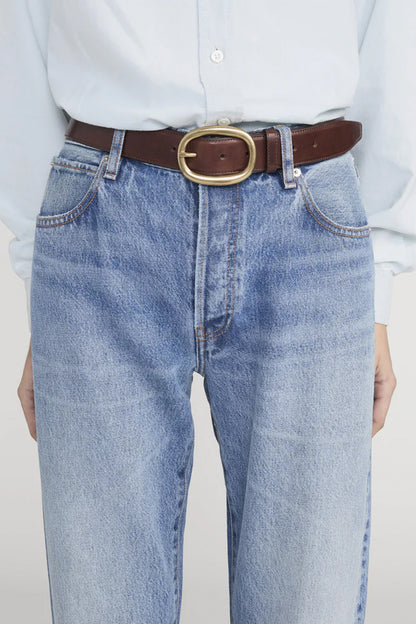 The Rounded Buckle Belt