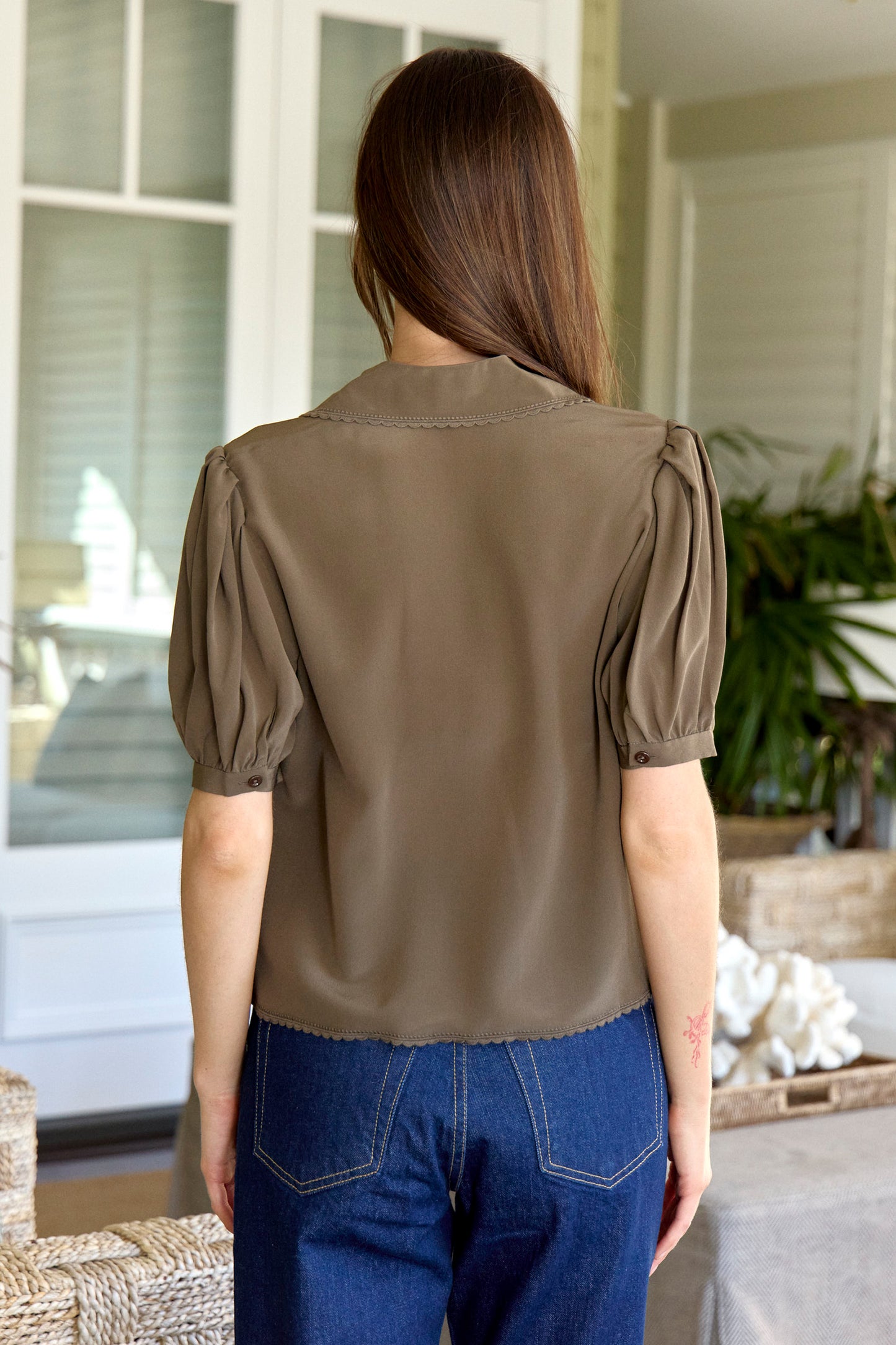 The Silk Prim Blouse