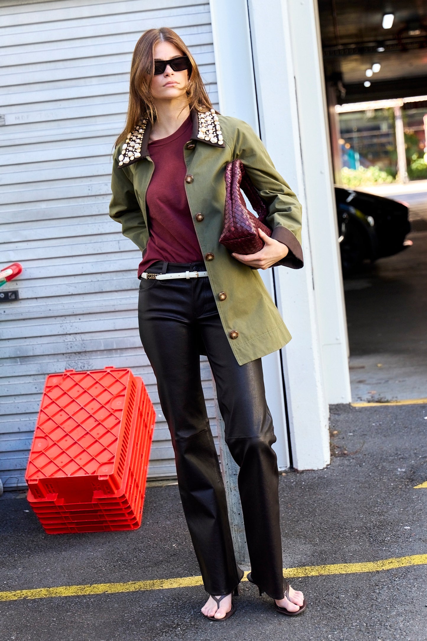 The Leather Rodeo Pant