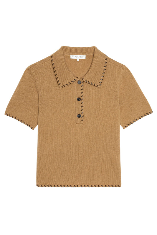 The Leather Stitch Polo