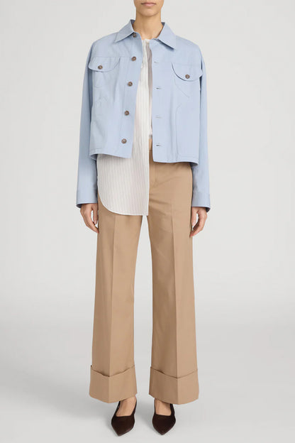 The Slim Palazzo Trouser
