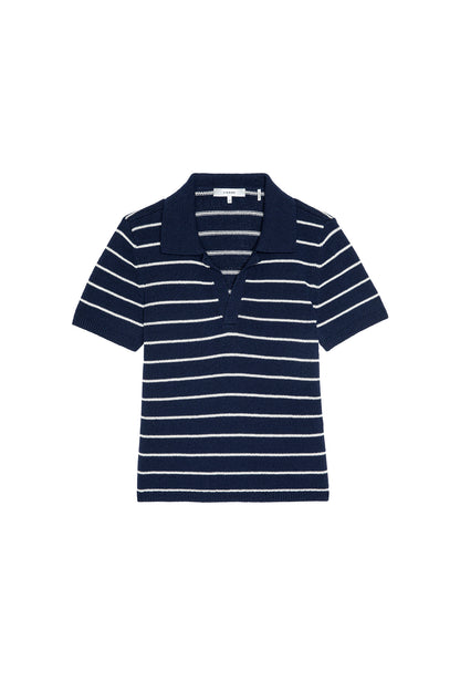 The Striped Easy Polo