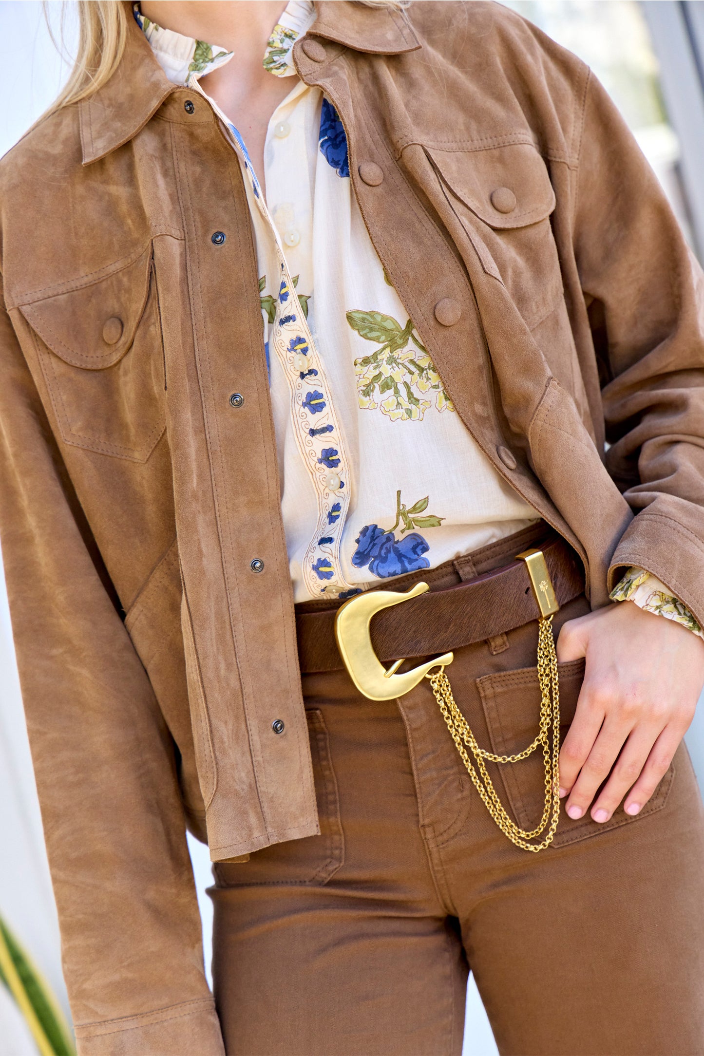 The Suede Utility Jacket