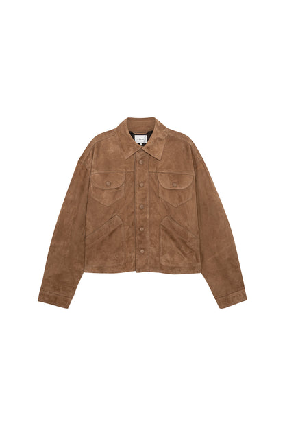 The Suede Utility Jacket