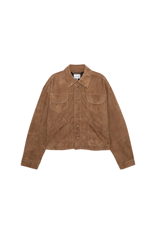 The Suede Utility Jacket
