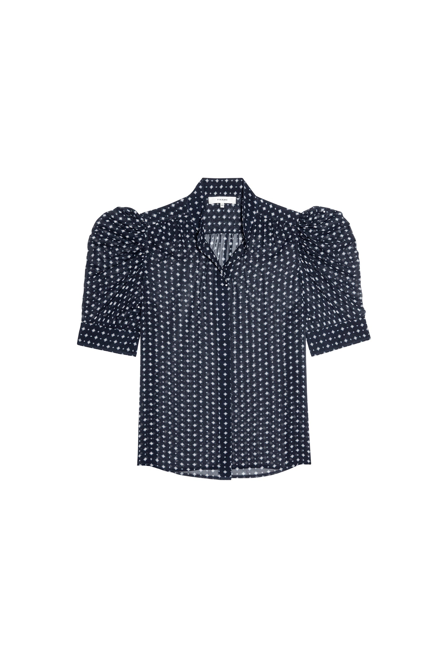 The Tie Print Gillian Top