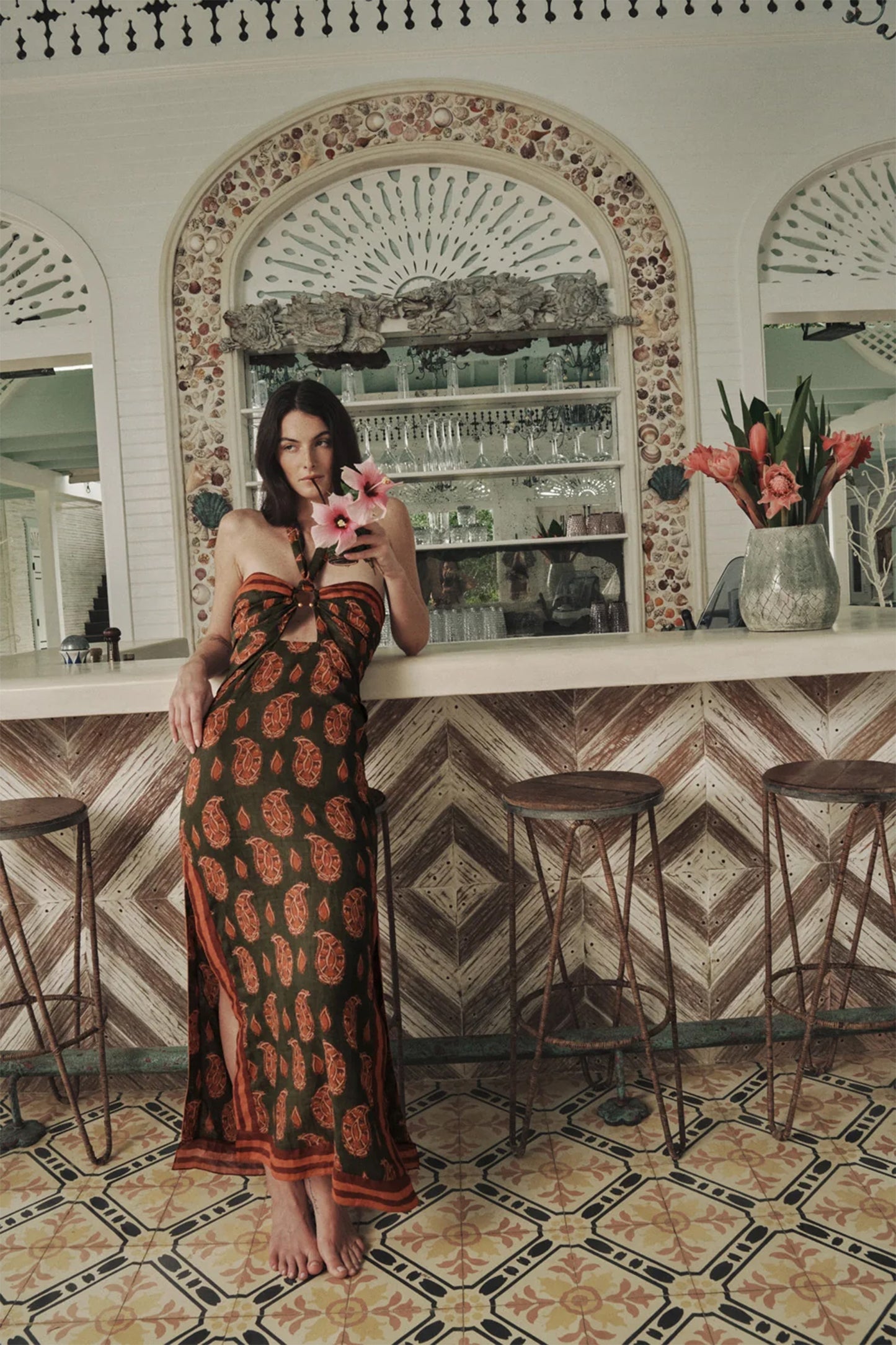 Desert Heart Ankle Dress