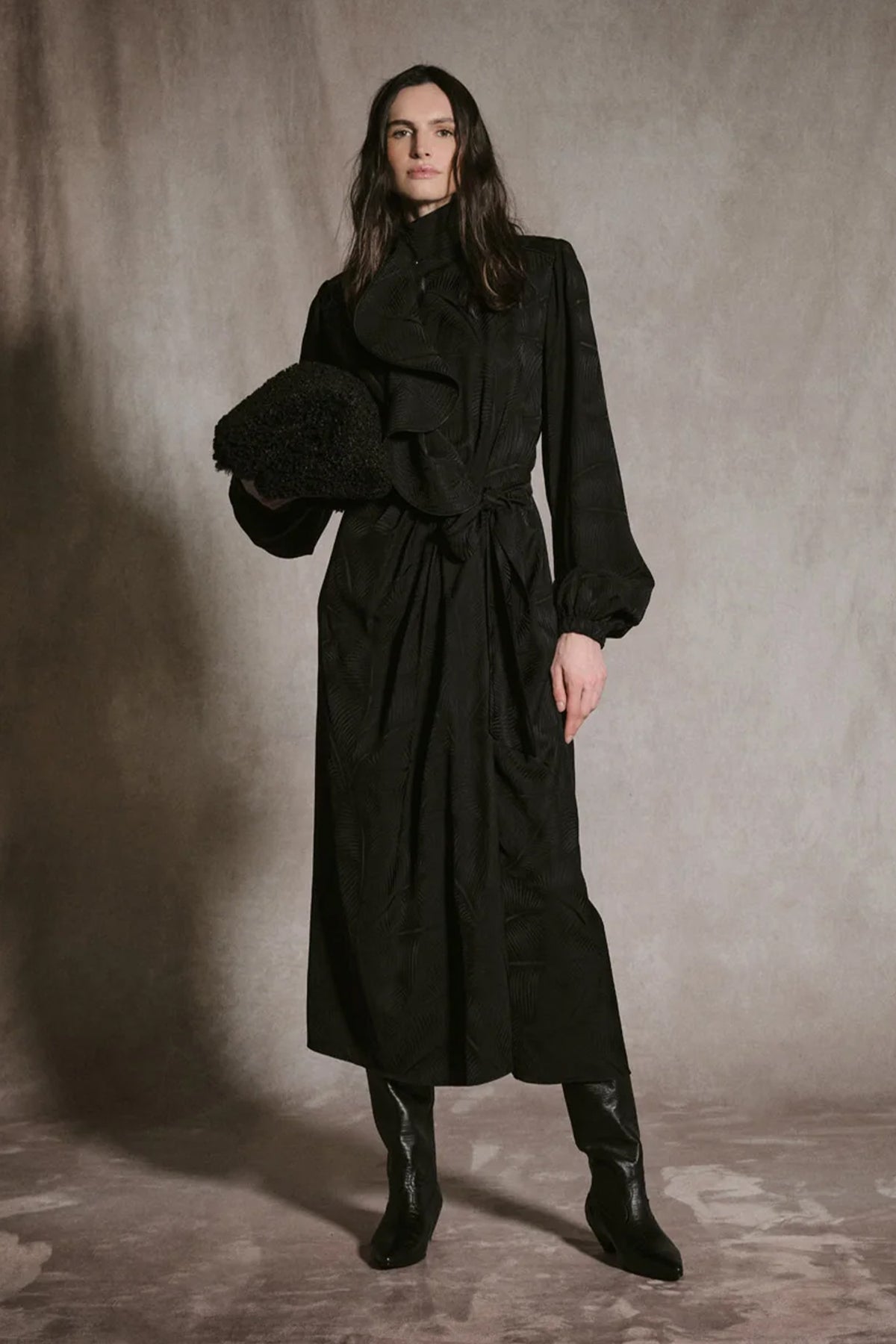 Rain Secret Wrap Dress
