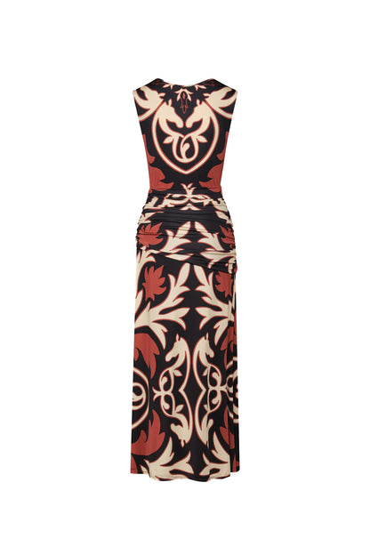 Horizonte Mistico Midi Dress