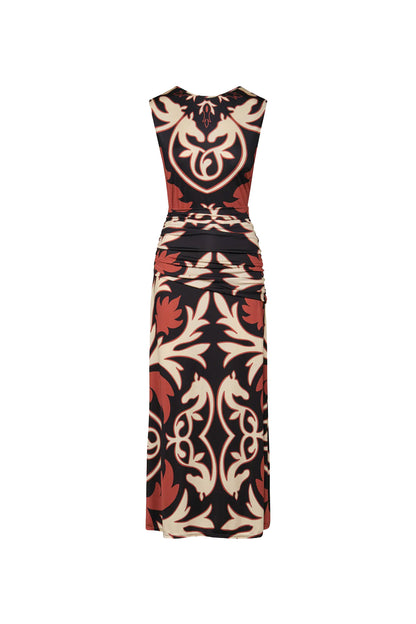 Horizonte Mistico Midi Dress