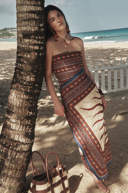 Paraiso Agreste Ankle Dress