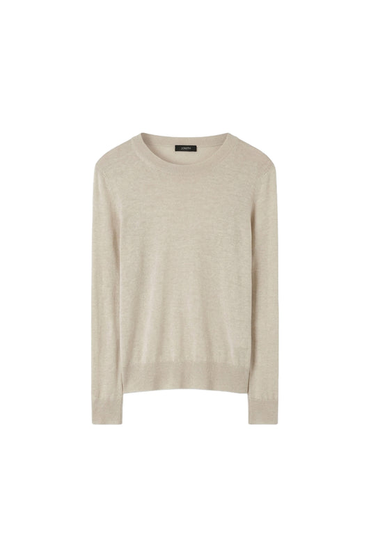 Round Neck L/S Cashair Sweater