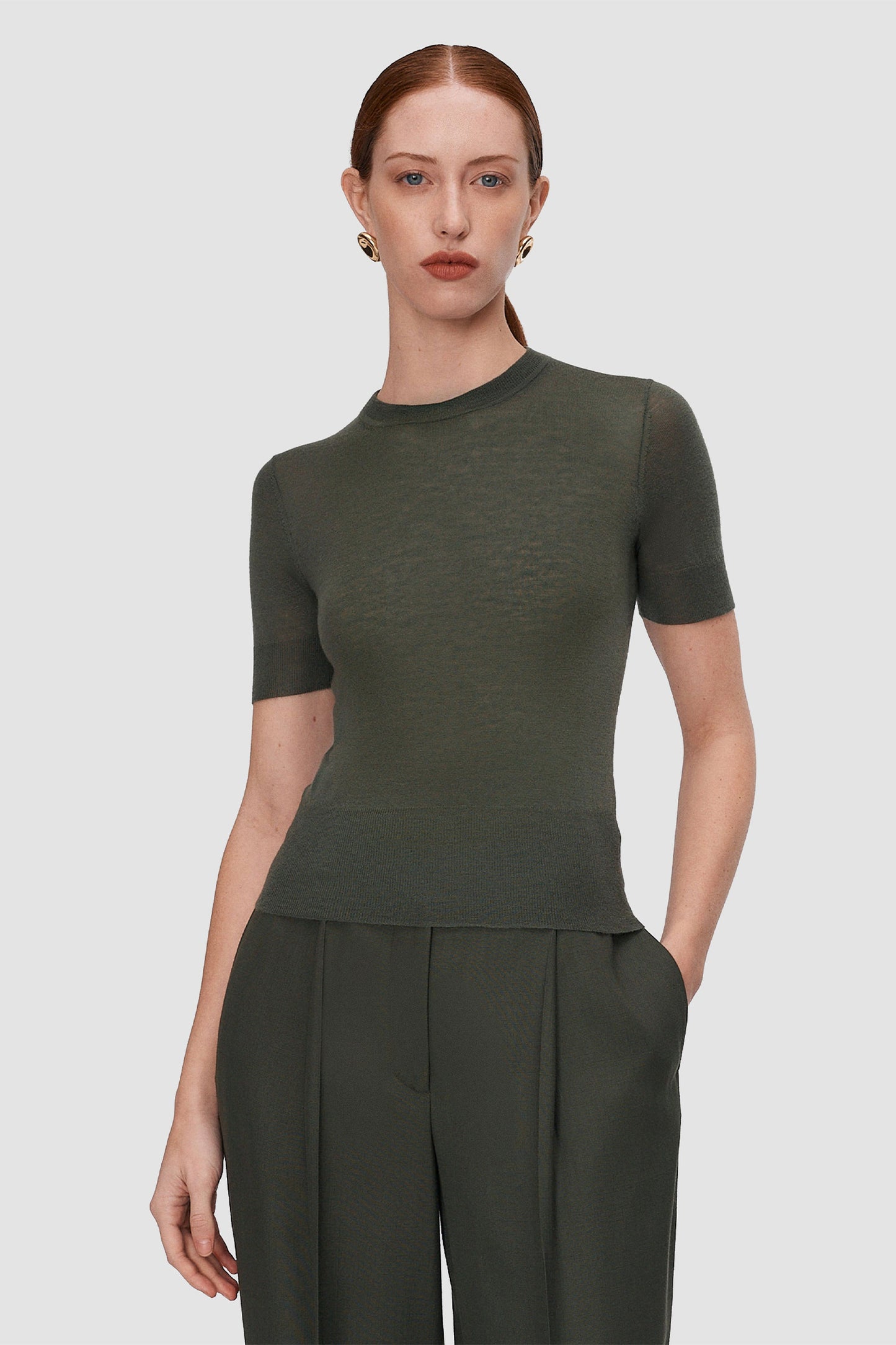 S/S Cashair Top